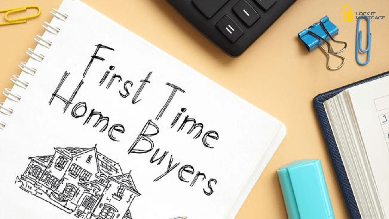 First-time home buyers researching mortgage refinance options and home loan planning