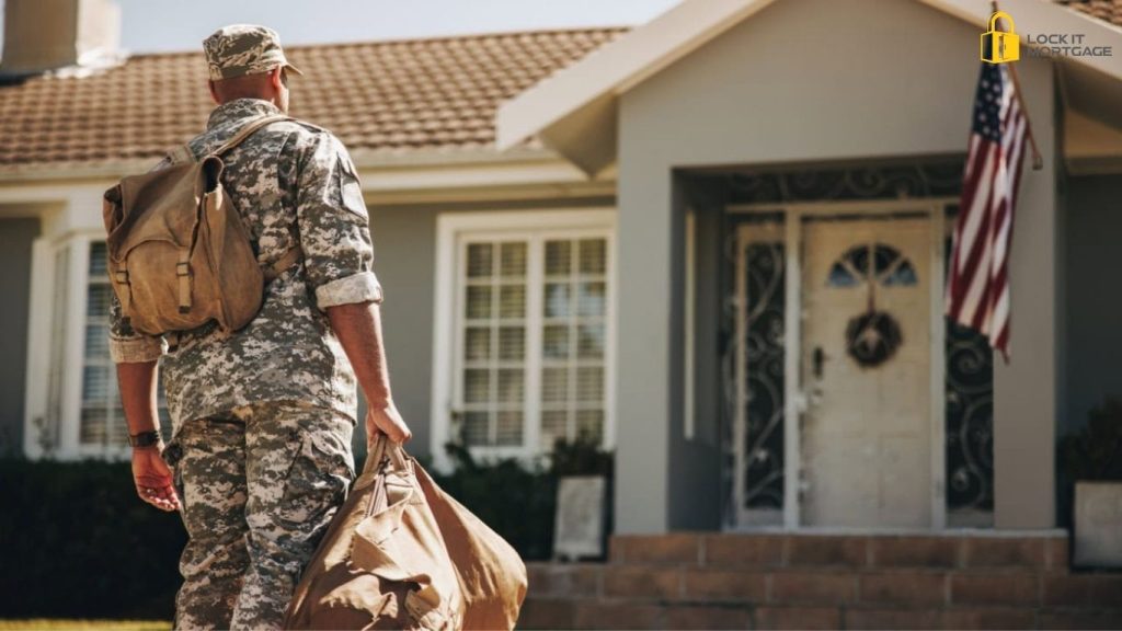 Borrowers must meet service requirements set by the Department of Veterans Affairs.